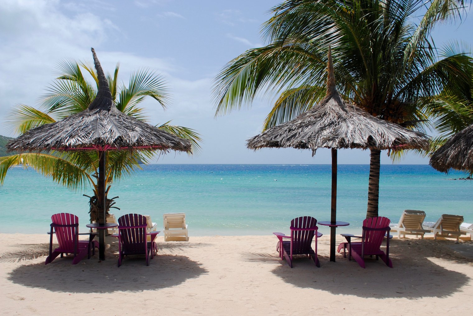 Lounge Chairs By The Sea